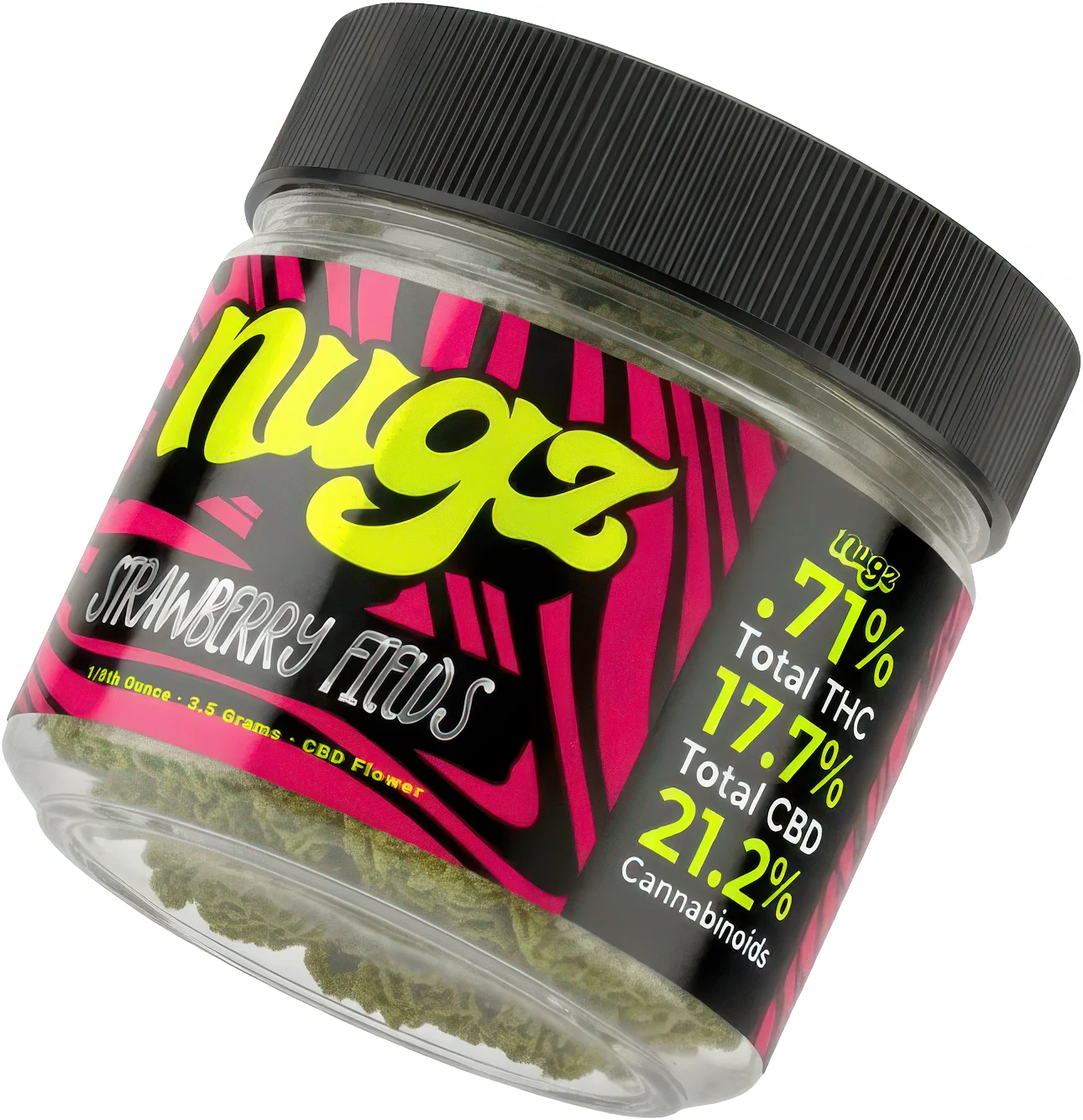 Nugz CBD packaging and brand identity design